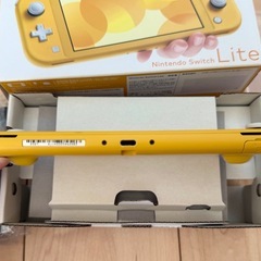 Nintendo Switch Lite  イエロー　ジャンク品の画像