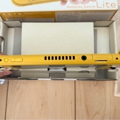 Nintendo Switch Lite  イエロー　ジャンク品の画像