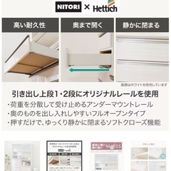 ニトリ キッチンボード10/5前後
の引き取り希望の画像