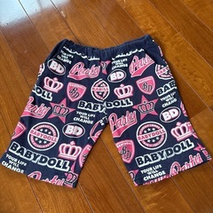 ベビードール ハーフパンツ 半ズボン２枚+オマケ サイズ140の画像