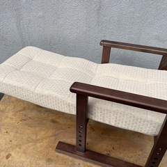★状態〇★ 家具 リクライニング チェア 椅子 イス (約)H75xW52xD50cm 座面の高さ約32cmの画像