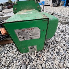 【値段交渉可】巻上能力160kgパワフルで強靭なモーターウインチ！ベビー・マイティMD-7の画像