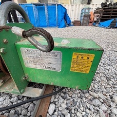 【値段交渉可】巻上能力160kgパワフルで強靭なモーターウインチ！ベビー・マイティMD-7の画像