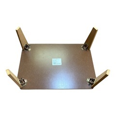DCM 折りたたみテーブル 幅750mm×奥行500mm×高さ320mmの画像
