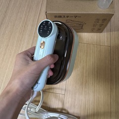 【新品未使用品】2WAYで使用できるスチーマーアイロンの画像