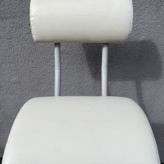 ★状態〇★ 家具 折り畳み椅子 ニトリ ハイチェア シャム WH 幅355mmx奥行450mmx高さ880mmの画像