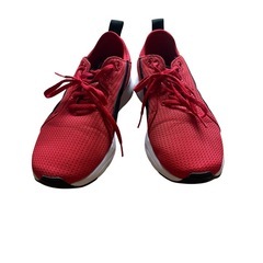 PUMAレディース ランニングシューズ レッド/ブラック24.5センチの画像