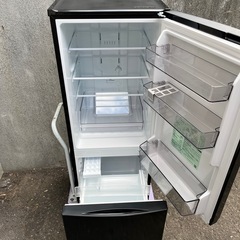 美品 153L　2ドア冷蔵庫 黒 2024年製 東芝 GR-V15BS 100Lクラス 単身 ブラック　TOSHIBAの画像