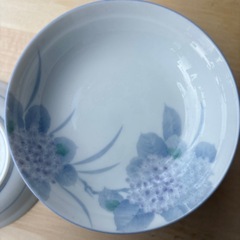 美濃焼 光峰窯 紫陽花 中皿  10枚の画像