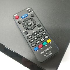 品質保証☆配達有り！！4950円 フナイ Blu-rayプレーヤー リモコン付 2020年製の画像