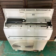 K06491 中古エアコン 東芝 2021年製 主に10畳用 冷房能力 2.8KW / 暖房能力 3.6KWの画像