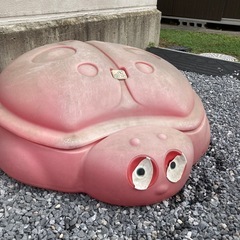 てんとう虫🐞の蓋つきお砂場ケースの画像