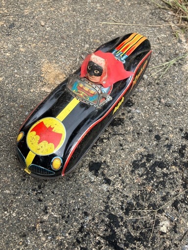 マスダヤ ブリキ BATMAN バットマンカー バットマン バットモービル