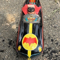マスダヤ ブリキ BATMAN バットマンカー バットマン バットモービル の画像