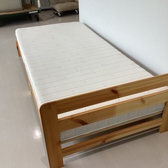 シングルベッド【町田市再生家具】　251693の画像