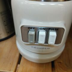 品質保証☆配達有り！！2500円 レコルト ミキサー 600ml ガラス容器の画像