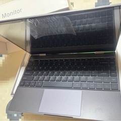 新品　13.3インチ　モニター178度超広視野角のIPSディスプレイ360度回転の画像