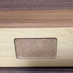【無印良品】　壁に付けられる家具棚 44cm ウォールナット　2990円の画像