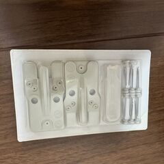 【無印良品】　壁に付けられる家具棚 44cm ウォールナット　2990円の画像