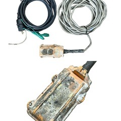 ○動作品■トーヨーコーケン ベビーホイスト 定格荷重130kg 揚程30m 100V 小型 電動ホイスト BH-430 中古品■ジモティ姫路の画像