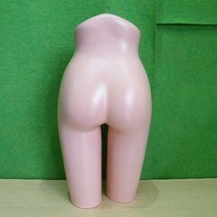 【卓上用】婦人パンツ用トルソー キズ有り■下半身トルソー■F-542の画像