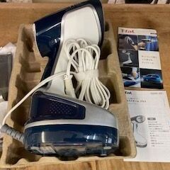 ID:151177　衣類スチーマー　T-fal　※ヘッドカバー、ブラシ欠品の画像