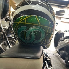 世界に1つだけエアブラシヘルメットの画像