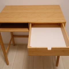 【美品】ドレッサーと鏡（木目調）のセットの画像