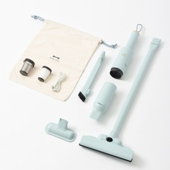【新品未使用】BRUNO スリム2WAYスティッククリーナー ペールブルーの画像
