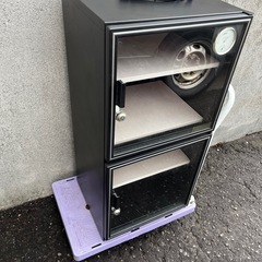トーリハン DRY-CABI ドライキャビ TS-112 電子式防湿保管ケース 防湿庫 カメラ 精密機器の画像