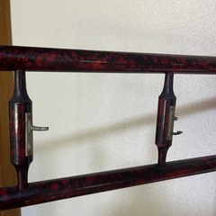 お話中　木製着物掛け の画像