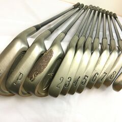 A1172　ブリジストン　ゴルフクラブ　11本セット　P/S.P.S.2-9　 J's JOE HARMOTEC ROYAL FM-40　フレックスS　アイアンセットの画像