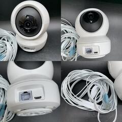 C334　EZVIZ ネットワークカメラ LANケーブル  防犯カメラ 屋内 監視カメラ WiFi 動作未ｊａｖａｓｃｒｉｐｔ：;確認　ペット用見守りカメラ セキュリティ防犯見守りの画像