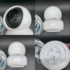 C334　EZVIZ ネットワークカメラ LANケーブル  防犯カメラ 屋内 監視カメラ WiFi 動作未ｊａｖａｓｃｒｉｐｔ：;確認　ペット用見守りカメラ セキュリティ防犯見守りの画像