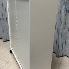 キャスター付きメディア収納ラック　SANWAの画像