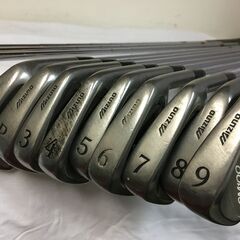 A2656　MIZUNO　ミズノ　ゴルフクラブ　12本セット　GM100　アイアン3～9・S・P　ウッド1・3・4　スポーツ　ゴルフ用品の画像