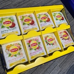 Lipton ティーバッグギフト缶 アソートセット 48袋入 まとめ買い割引可能です。の画像