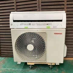 K06496 中古エアコン 東芝 2022年製 主に10畳用 冷房能力 2.8KW / 暖房能力 3.6KWの画像