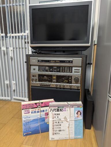 カラオケ レーザーディスク まとめ売り レーザーディスクのカラオケ