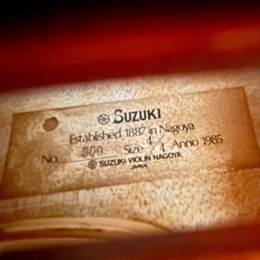 SUZUK バイオリン スズキ No.300 1/2 サイズ nagoya SUZUK バイオリン スズキ No.300 1/2 サイズ nagoya SUZUK