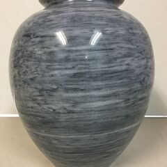 A3330　未使用　石製　台座付き　花瓶　花台　花器　花入れ　フラワーベース　大理石　天然石　インテリア　飾りの画像