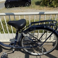 イオンバイクにて2021年購入 valleriano　 紺　26ｲﾝﾁの画像