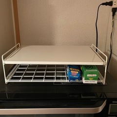 【受渡決定】レンジ上ラックの画像