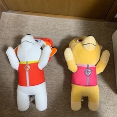 パウパトロール2体の画像