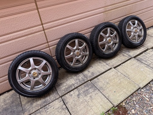155/65R13 ヨコハマ iceGUARD 5 PLUS 冬タイヤ ホイール付き4本