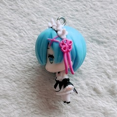 【取引済 受付終了】リゼロ レム ミニ チャーム キーホルダーの画像
