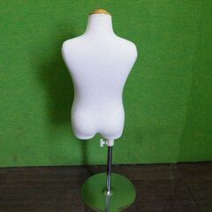 【ReBody】子供用トルソー ニット ３才(100cm)サイズ ニット張り FRPボディ■Q-138の画像