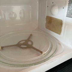【決まりました】Haier 60Hz専用 電子レンジ JM-17F 2015年製 剥がれあり/J092-11の画像