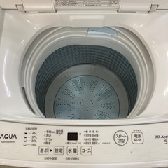 取りに来れる方限定！AQUAの全自動洗濯機です！の画像
