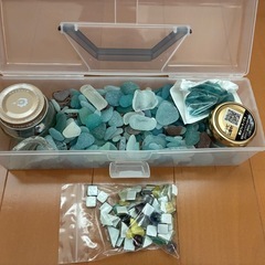 シーグラス　大量 の画像